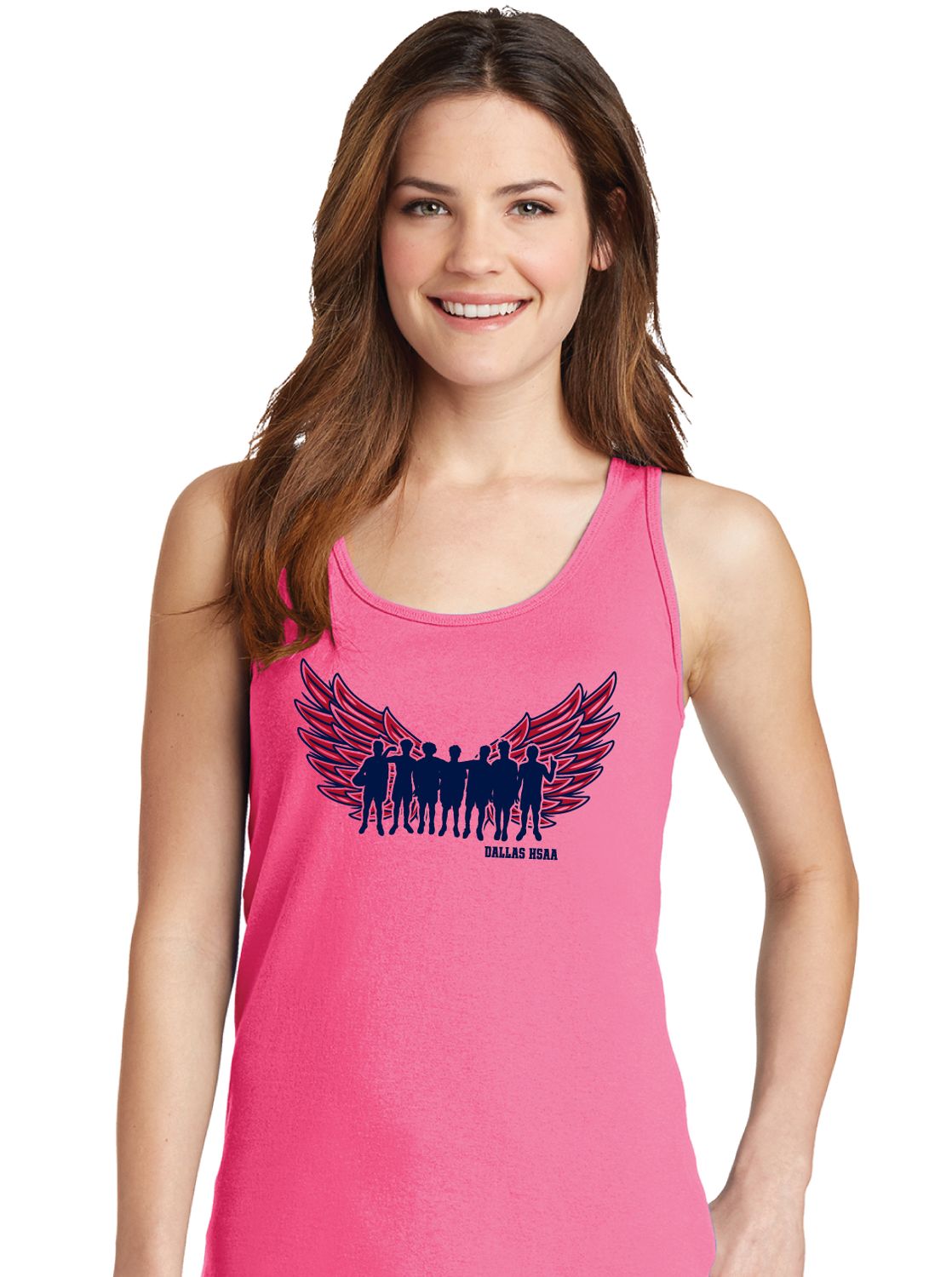 HSAA Basketball - Wings - Cotton Tank