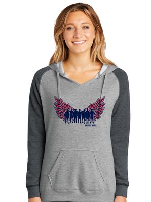 HSAA Basketball - Wings - Lightweight Raglan Hoodie