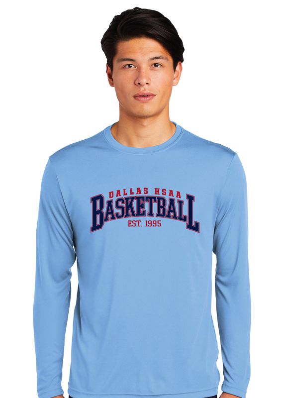 HSAA Basketball - Arched - Dri-Fit Long Sleeve