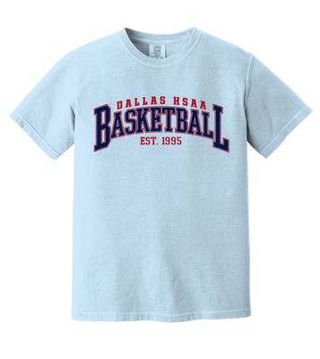 HSAA Basketball - Arched - Comfort Colors Short Sleeve