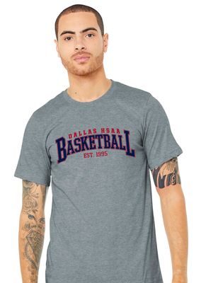 HSAA Basketball - Arched - Bella+Canvas Short Sleeve