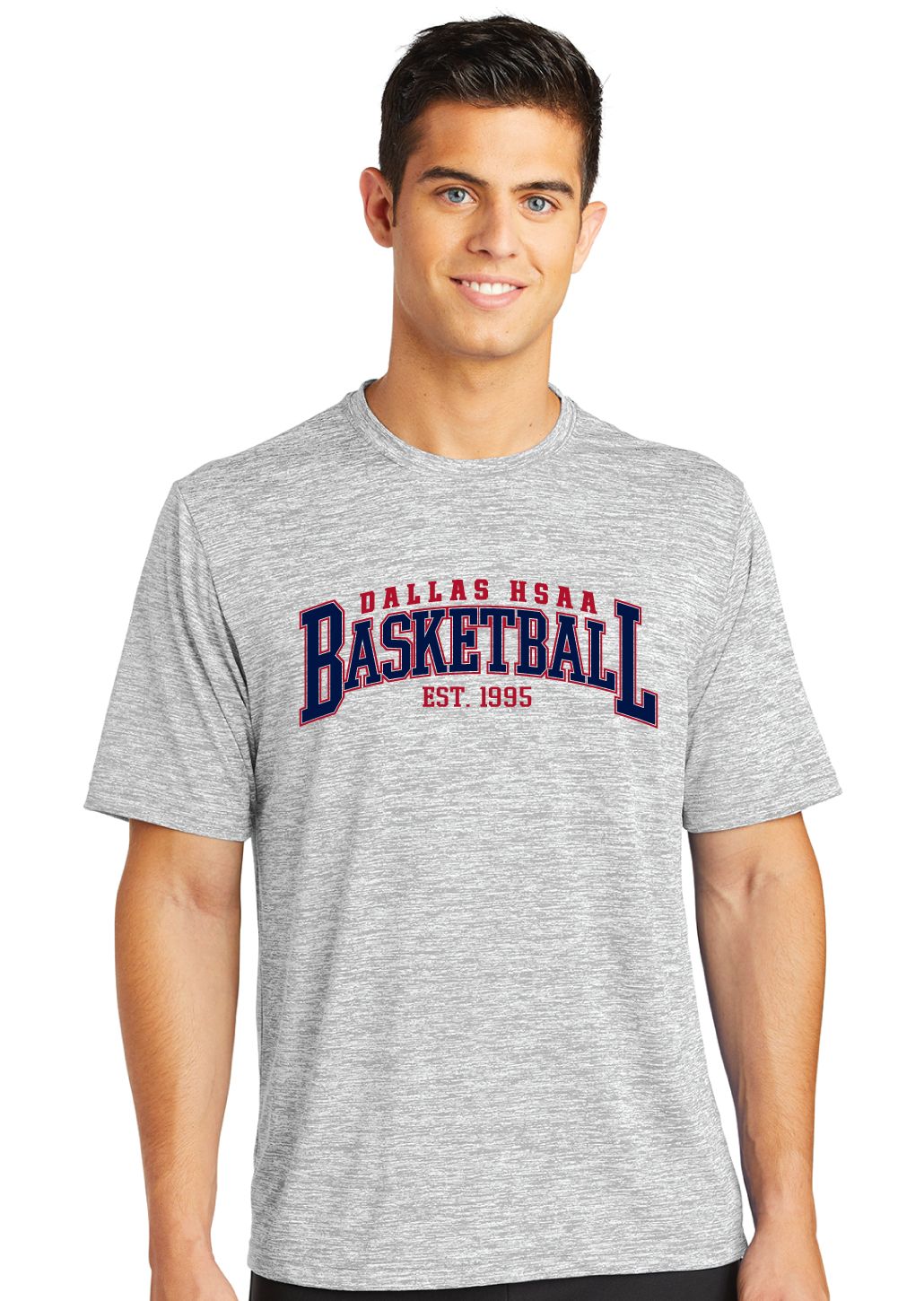 HSAA Basketball - Arched - Electric Dri-Fit Short Sleeve