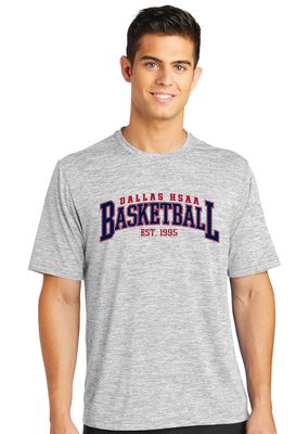 HSAA Basketball - Arched - Electric Dri-Fit Short Sleeve
