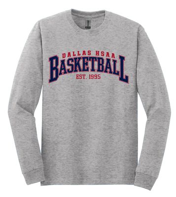 HSAA Basketball - Arched - Long Sleeve