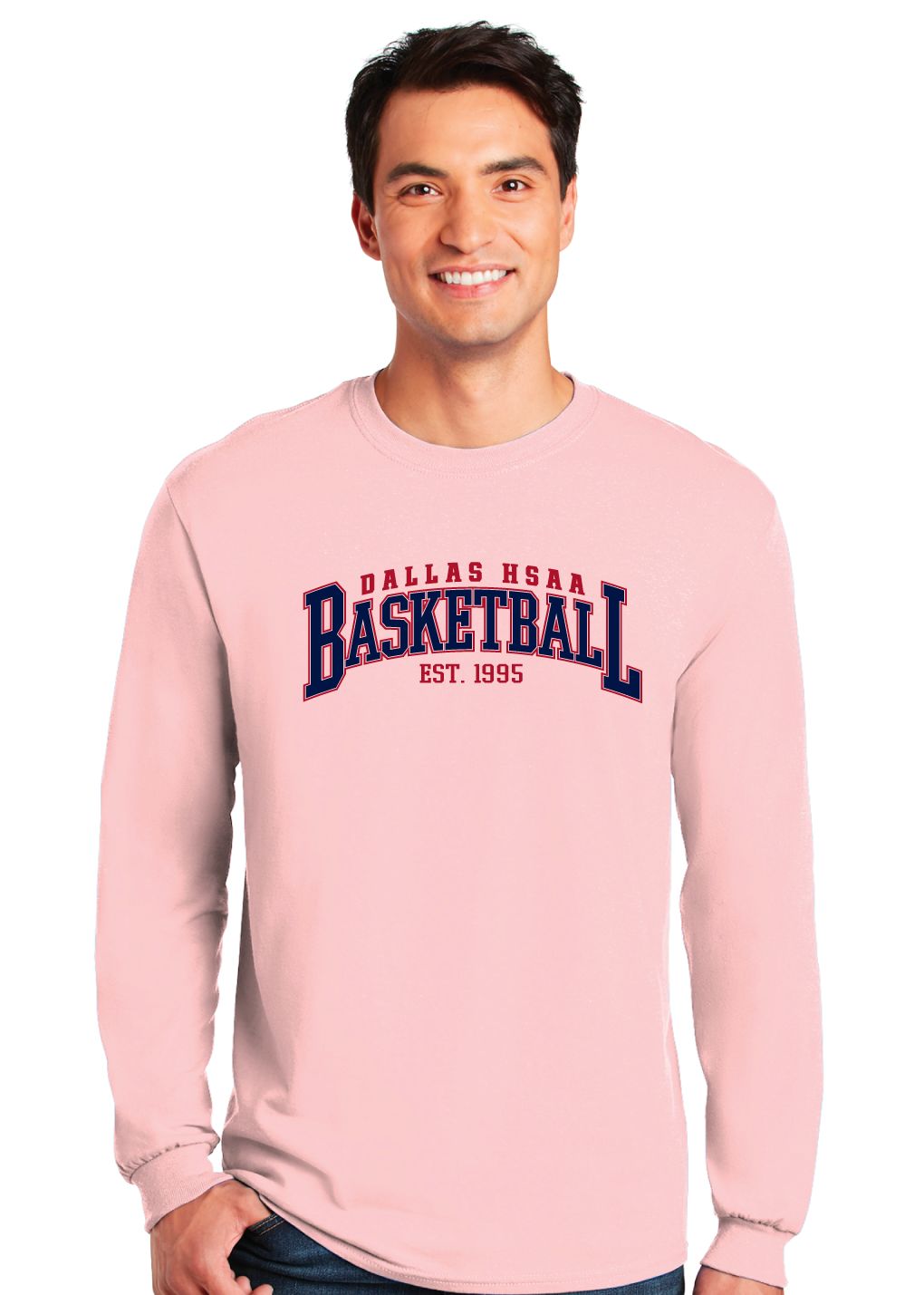 HSAA Basketball - Arched - Long Sleeve
