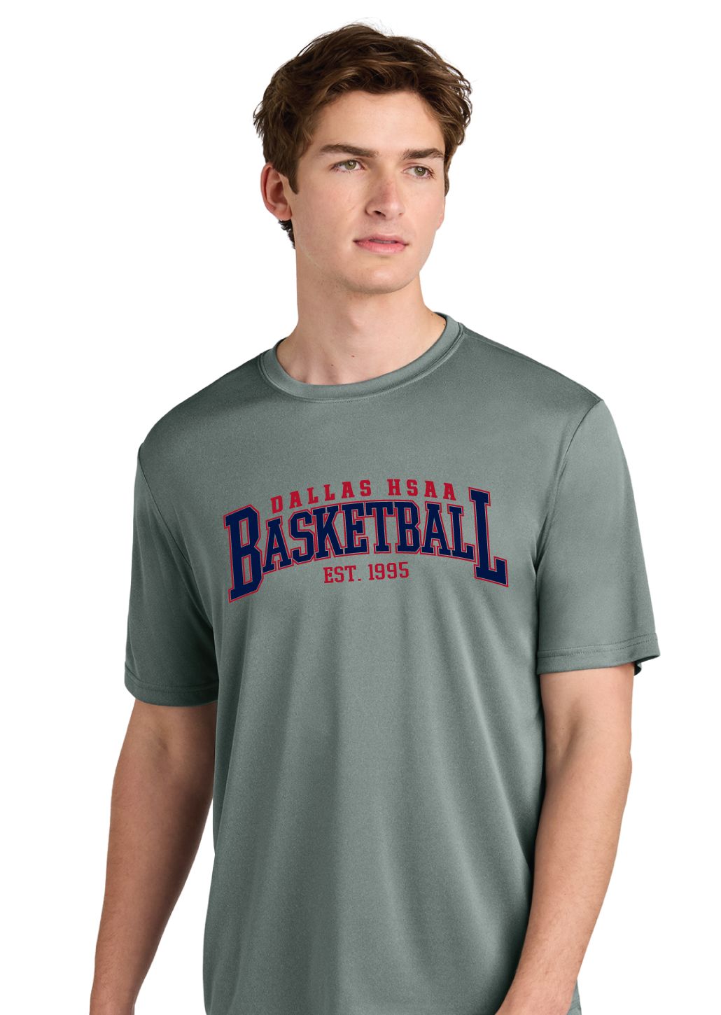 HSAA Basketball - Arched - Dri-Fit Short Sleeve