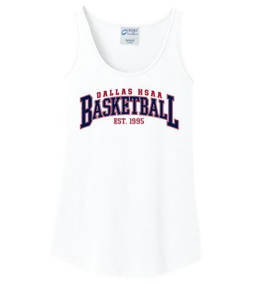 HSAA Basketball - Arched - Cotton Tank