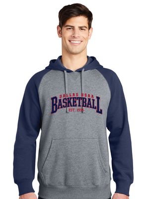 HSAA Basketball - Arched - Raglan Hoodie