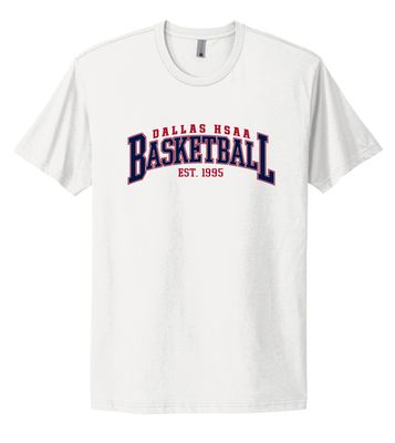 HSAA Basketball - Arched - Next Level Short Sleeve