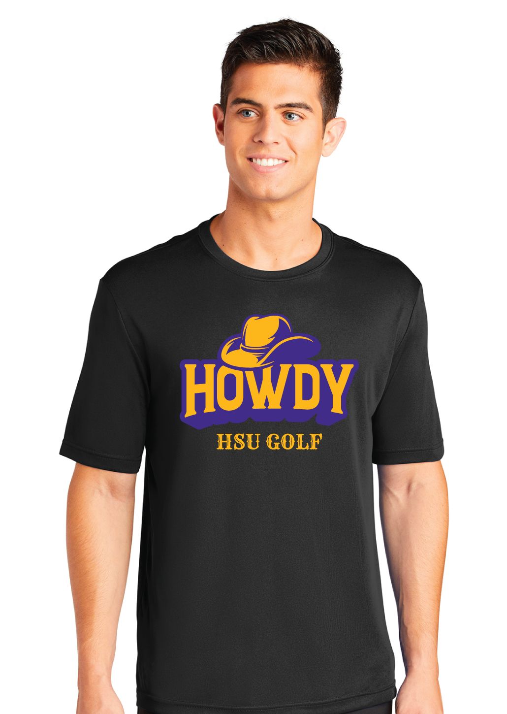 HSU Golf - Howdy - Dri-Fit Short Sleeve