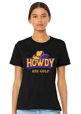 HSU Golf - Howdy - Bella+Canvas Ladies