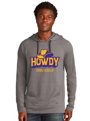 HSU Golf - Howdy - Tri-Blend Hoodie