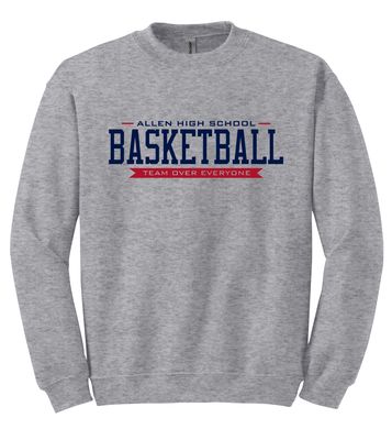 Allen Basketball - TEAM - Crew Sweatshirt