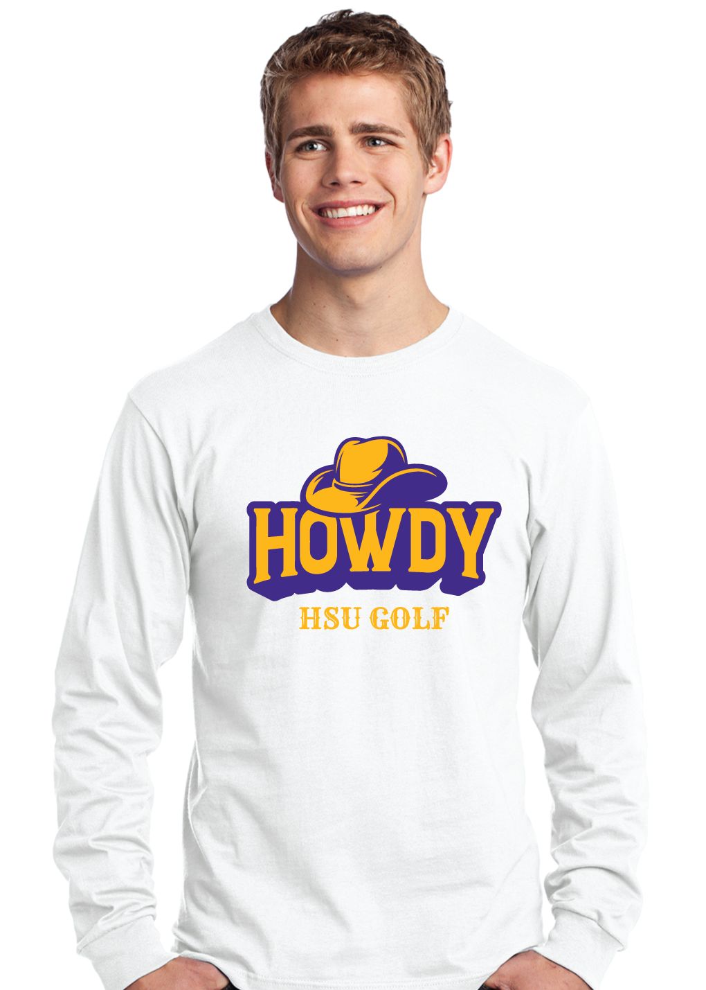 HSU Golf - Howdy - Long Sleeve