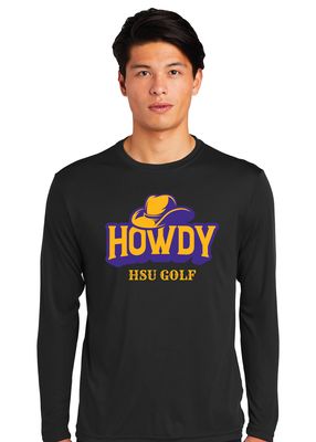 HSU Golf - Howdy - Dri-Fit Long Sleeve