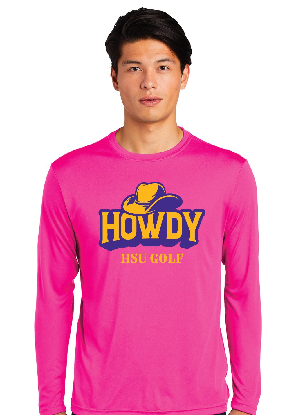 HSU Golf - Howdy - Dri-Fit Long Sleeve