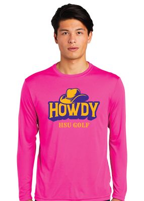 HSU Golf - Howdy - Dri-Fit Long Sleeve