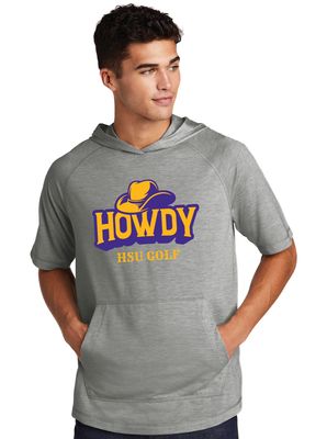 HSU Golf - Howdy - Short Sleeve Hoodie