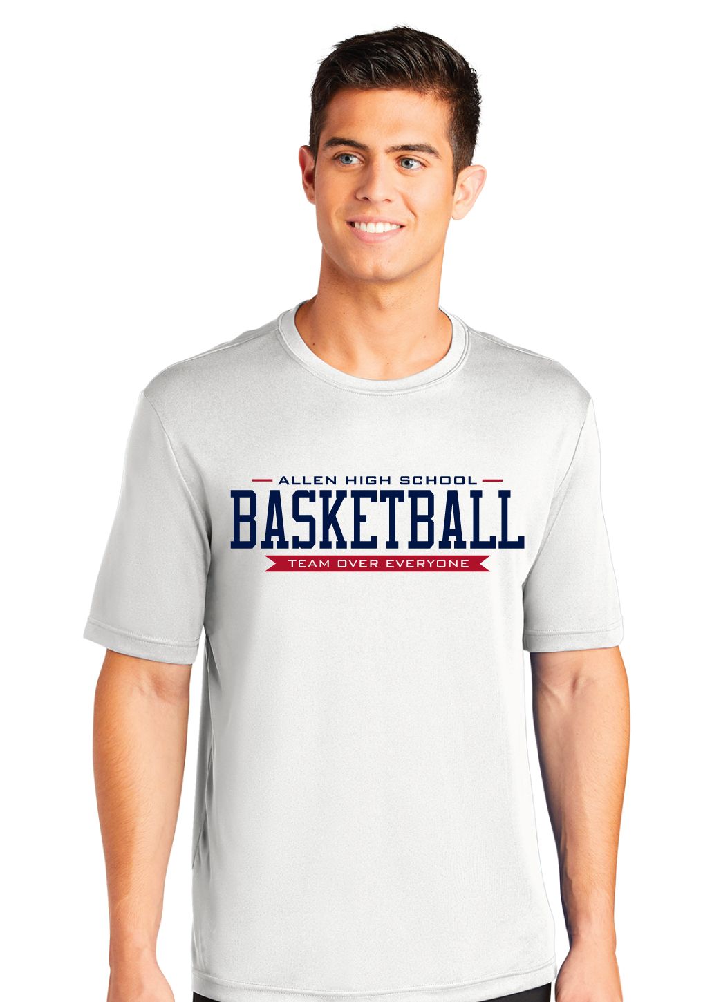 Allen Basketball - TEAM - Dri-Fit Short Sleeve