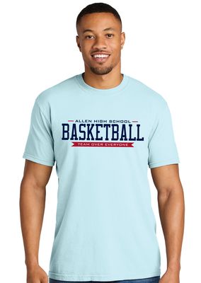 Allen Basketball - TEAM - Comfort Colors Short Sleeve