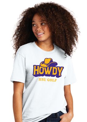 HSU Golf - Howdy - NextLevel Short Sleeve