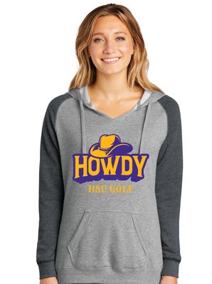 HSU Golf - Howdy - Lightweight Raglan Hoodie