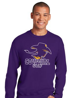 HSU Golf - Cowgirl - Crew Sweatshirt