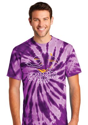 HSU Golf - Cowgirl - Tie-Dye Short Sleeve