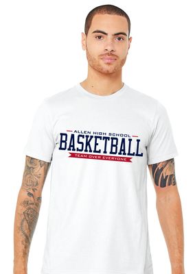 Allen Basketball - TEAM - Bella+Canvas Short Sleeve