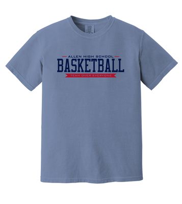 Allen Basketball - TEAM - Comfort Colors Short Sleeve