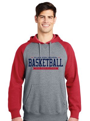 Allen Basketball - TEAM - Raglan Hoodie