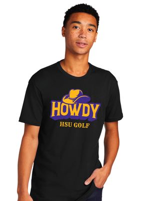 HSU Golf - Howdy - NextLevel Short Sleeve