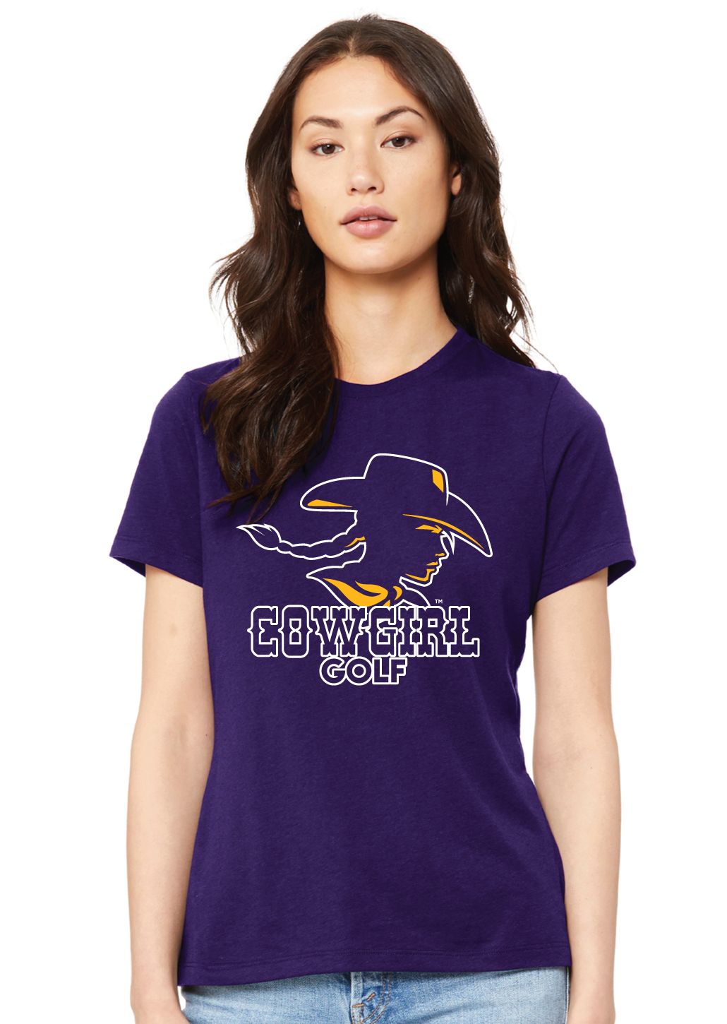 HSU Golf - Cowgirl - Bella+Canvas Ladies