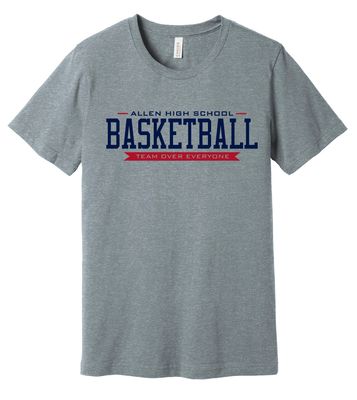 Allen Basketball - TEAM - Bella+Canvas Short Sleeve