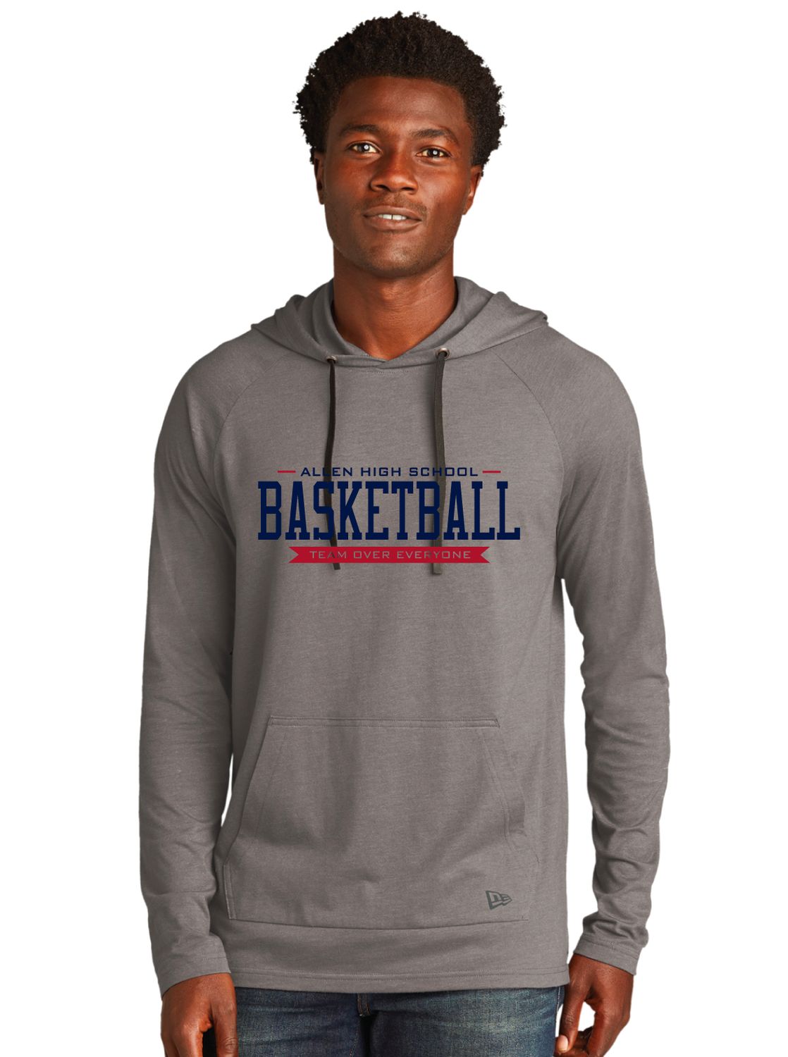 Allen Basketball - TEAM - Tri-Blend Hoodie