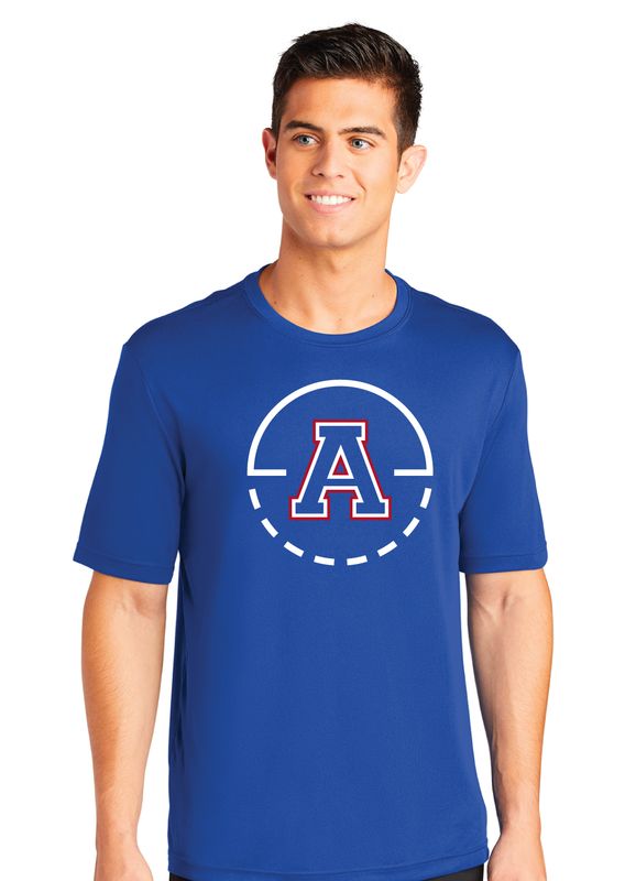 Allen Basketball - Key Circle - Dri-Fit Short Sleeve