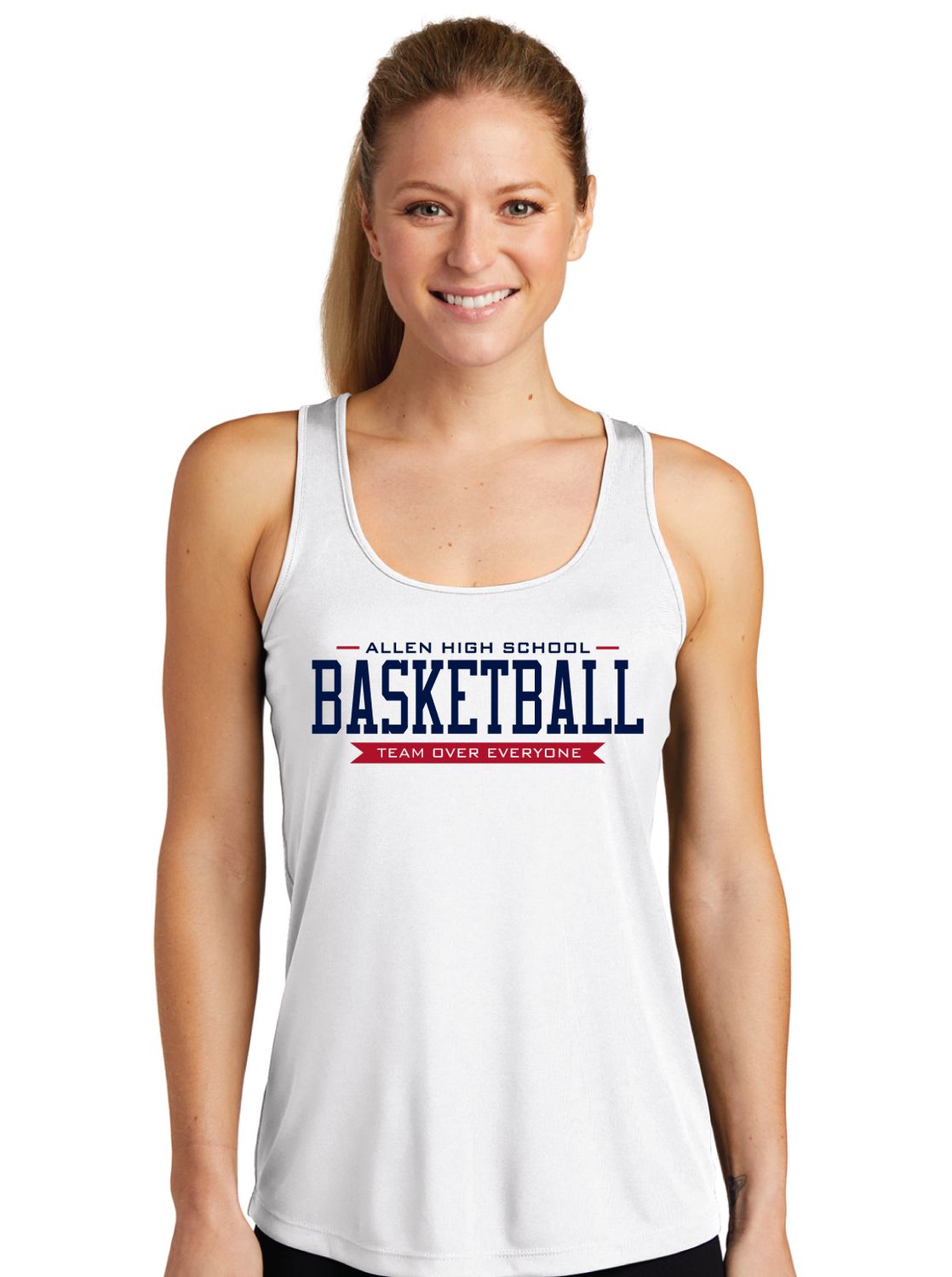 Allen Basketball - TEAM - Dri-Fit Racerback Tank
