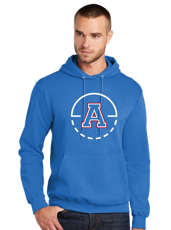 Allen Basketball - Key Circle - Hoodie