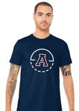 Allen Basketball - Key Circle - Bella+Canvas Short Sleeve