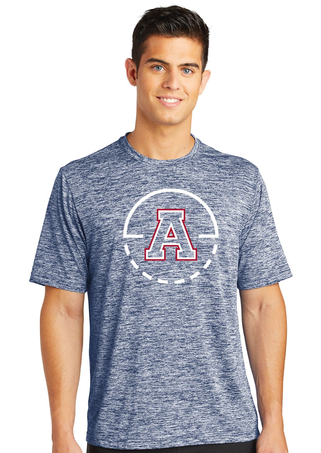 Allen Basketball - Key Circle - Electric Dri-Fit Short Sleeve
