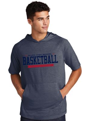 Allen Basketball - TEAM - Short Sleeve Hoodie