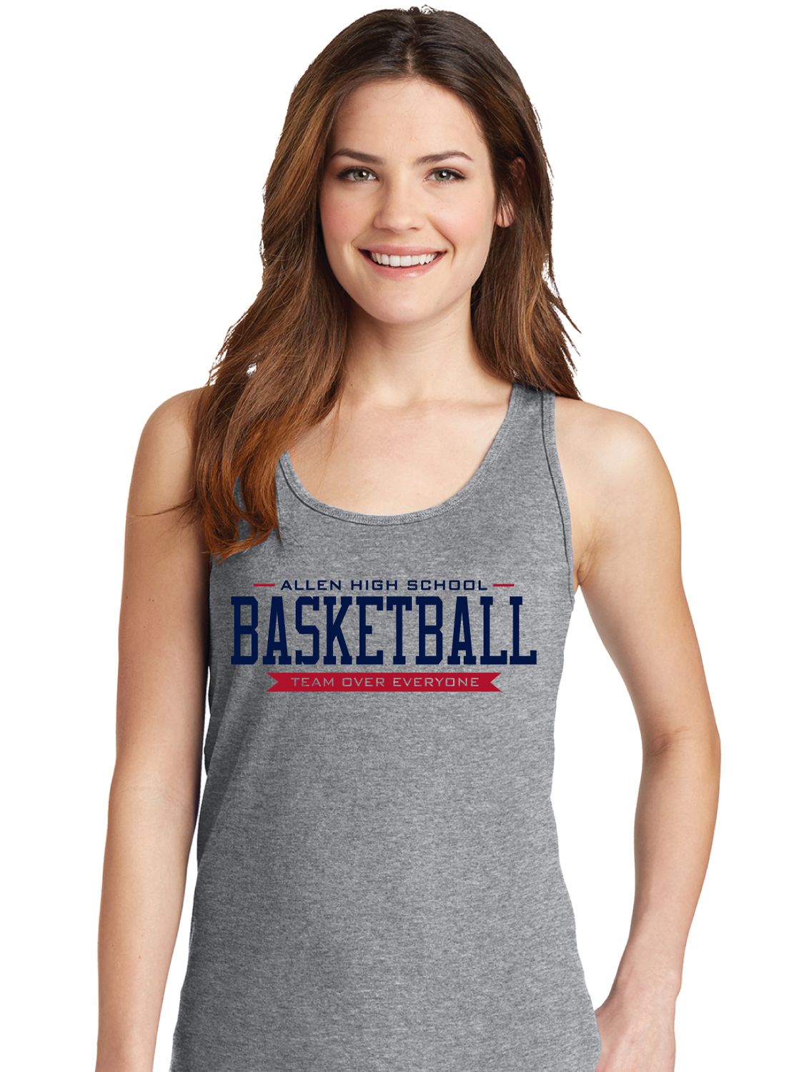 Allen Basketball - TEAM - Cotton Tank