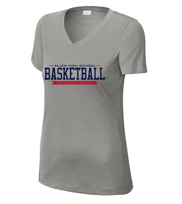 Allen Basketball - TEAM - Dri-Fit V-Neck