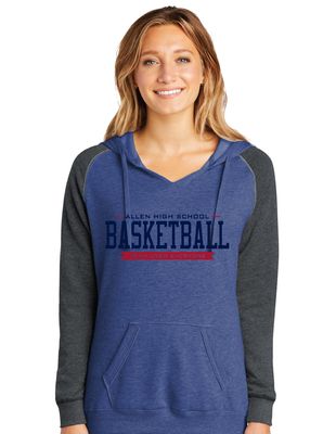 Allen Basketball - TEAM - Lightweight Raglan Hoodie