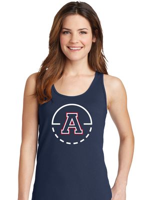 Allen Basketball - Key Circle - Cotton Tank