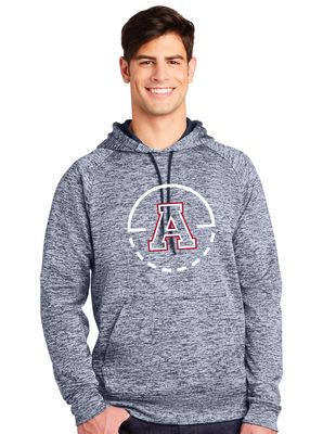 Allen Basketball - Key Circle - Electric Dri-Fit Hoodie