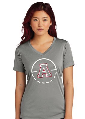 Allen Basketball - Key Circle - Dri-Fit V-Neck