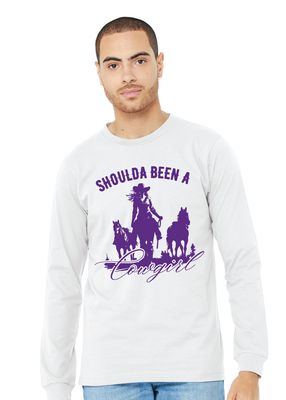 HSU Volleyball - Shoulda Been - Bella+Canvas Long Sleeve