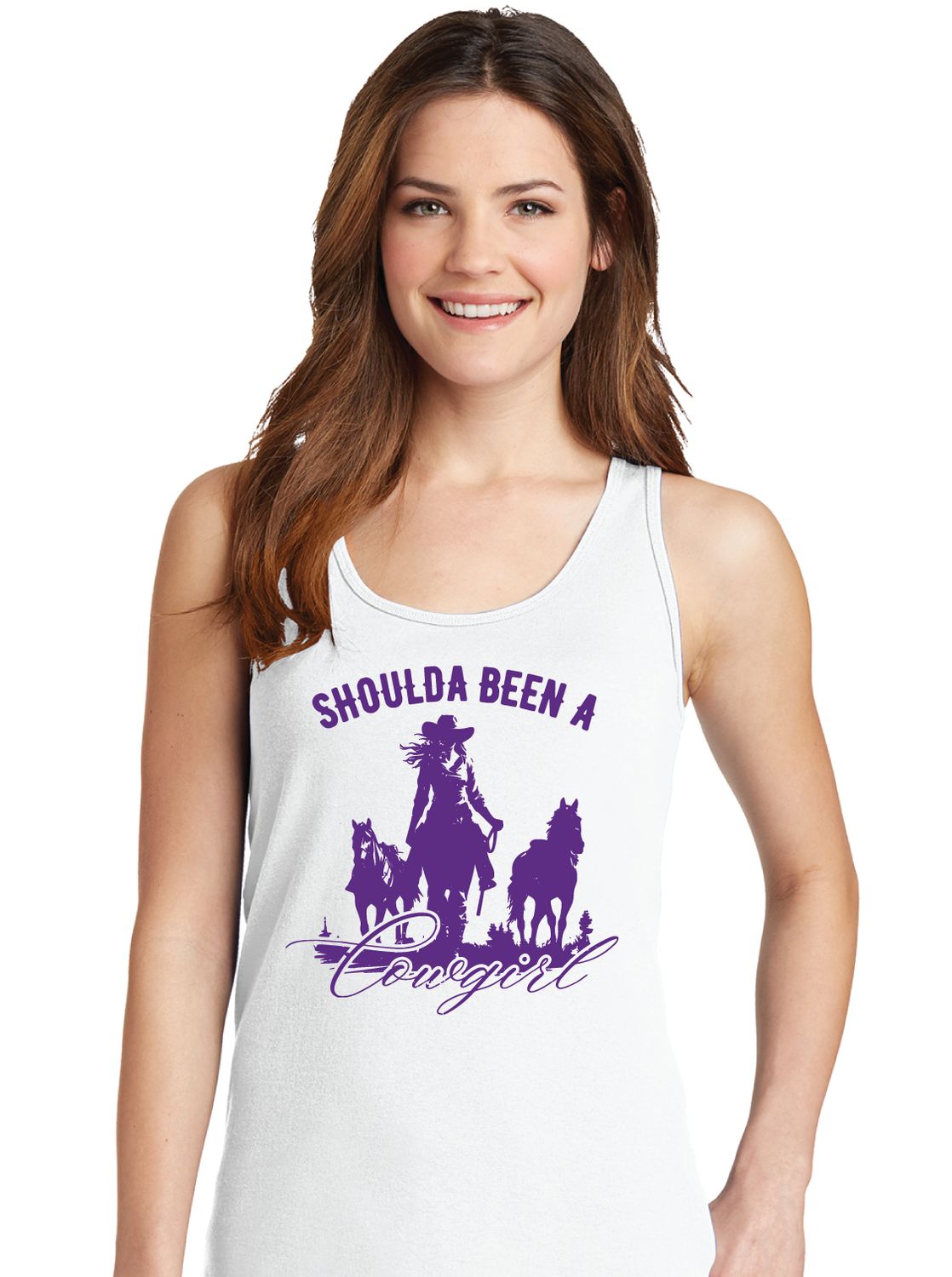HSU Volleyball - Shoulda Been - Cotton Tank