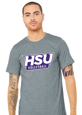 HSU Volleyball - Traditional - Bella+Canvas Short Sleeve
